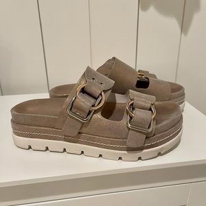 J Slides Baha Platform Slide Sandals